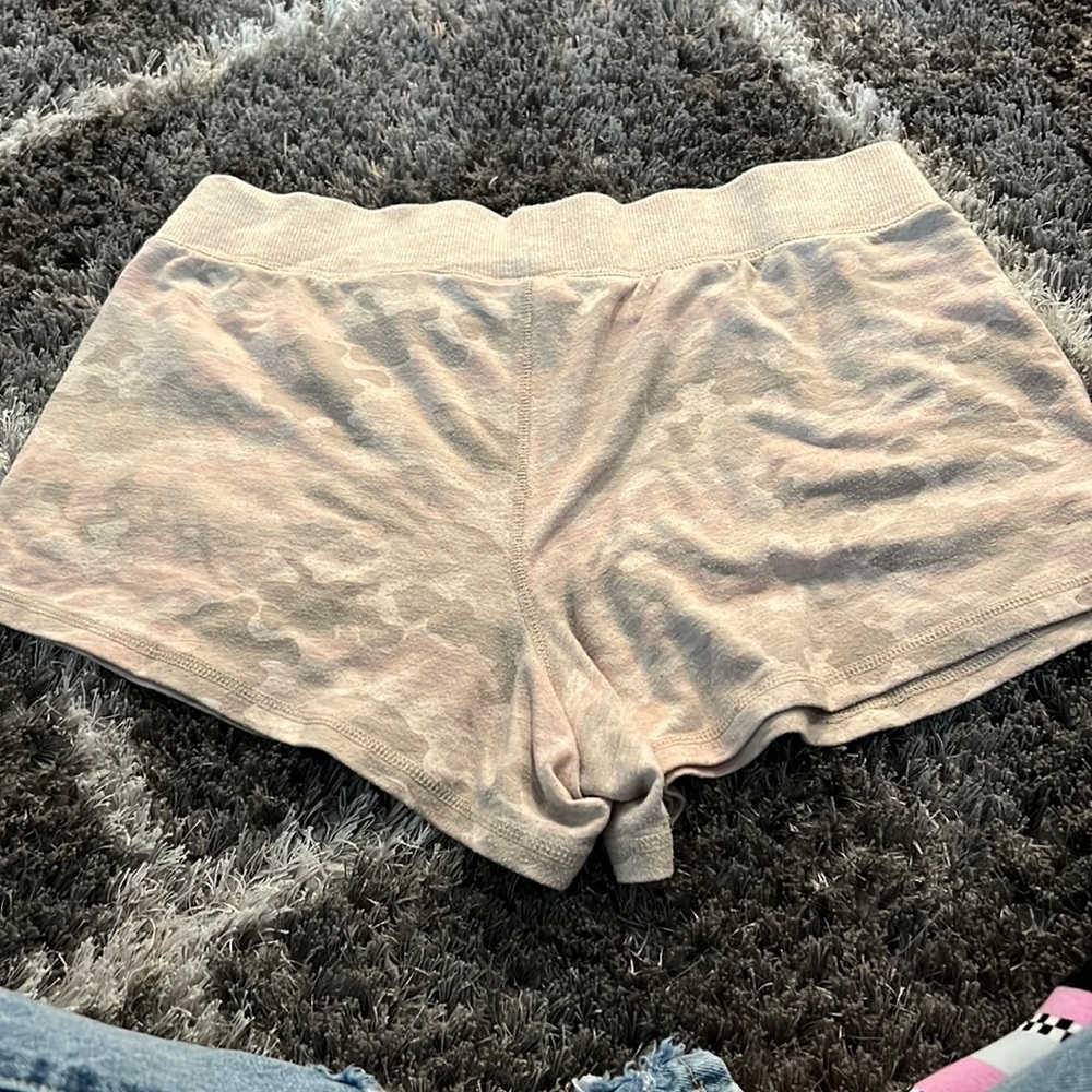 light camo shorts